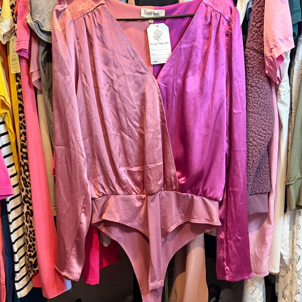 Peach Love California bodysuit